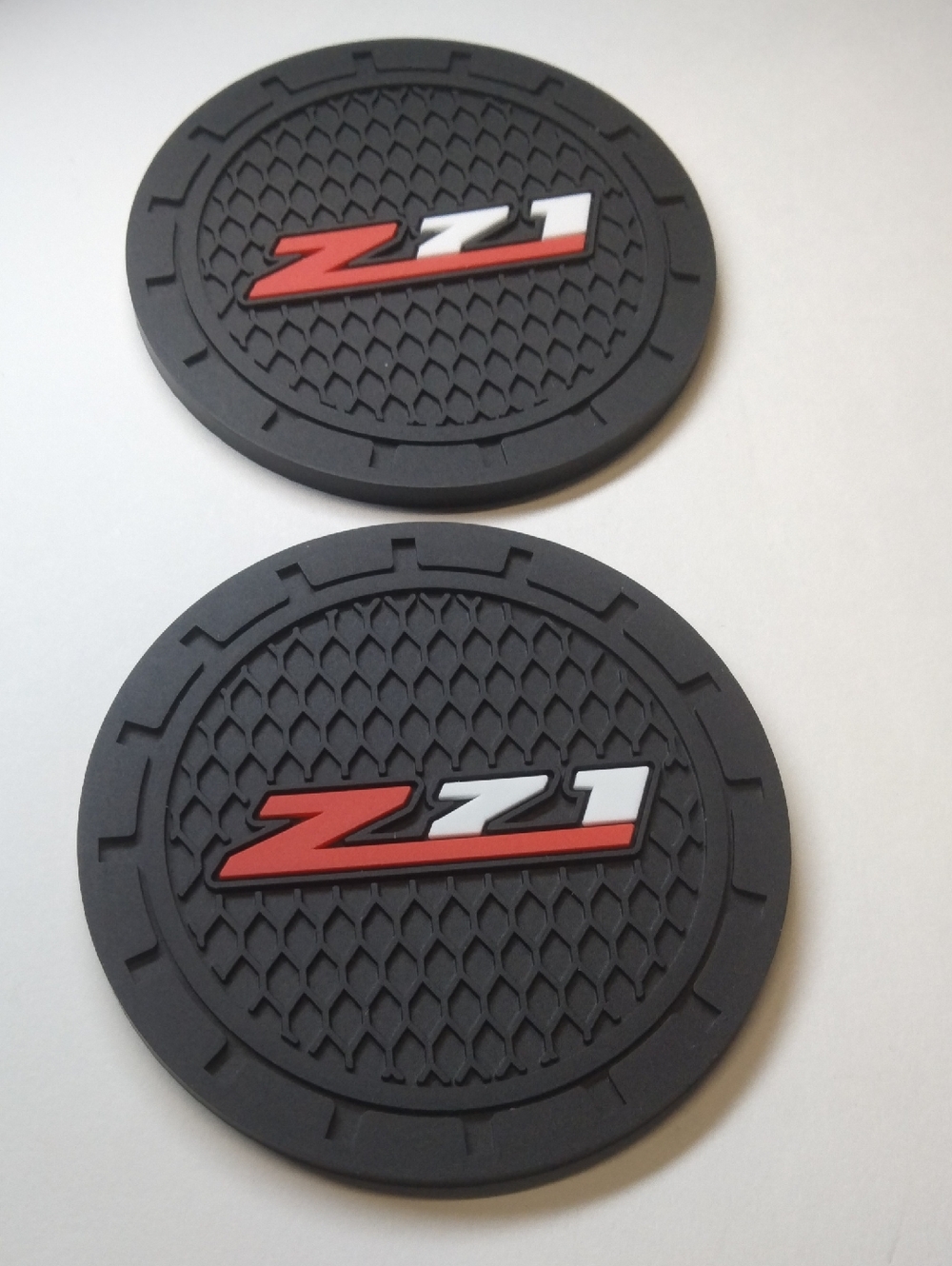 🆕 Chevrolet Z71 Car Cup Holder Silicone Inserts (2 pc)